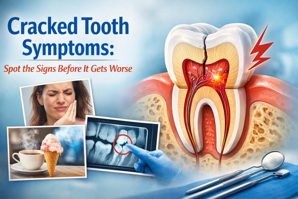 Cracked tooth symptoms